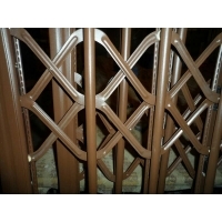 百德防盜網(wǎng)(純白中花)產(chǎn)品圖片與相冊 - 河南百德活動防護門窗